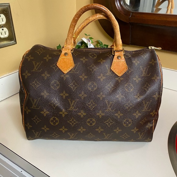 LOUIS VUITTON SPEEDY 30 BAG - Picture 10 of 11